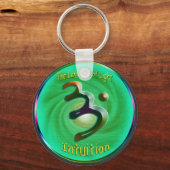 Herz Chakra - Symbol der Intuition Schlüsselanhäng Schlüsselanhänger (Vorderseite)