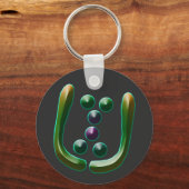 Herz Chakra - Symbol des Mitgefühl-T - Shirt Schlüsselanhänger (Vorderseite)