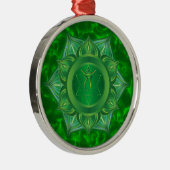 Herz Chakra Verzierungen Ornament Aus Metall (Rechts)