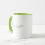 Herz Chakra/Yoga-Tasse Tasse (Vorderseite Links)