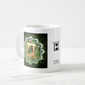 Herz Charka Tasse (Vorderseite Links)