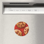 Herz-Chip-Cookie Magnet (In Situ (Geschirrspüler))