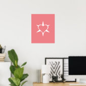 Herz Coeur Cuore Star Sternchen Sternchen Stern Poster (Heimbüro)