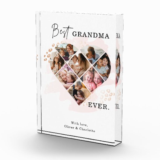 Herz Collage Fotoblock (Rechts)