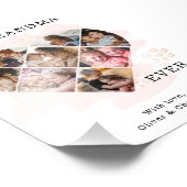 Herz Collage Fotodruck (Ecke)