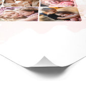 Herz Collage Fotodruck (Ecke)