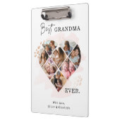 Herz Collage Klemmbrett (Links)