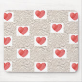 Herz-Collage Mousepad (Vorne)