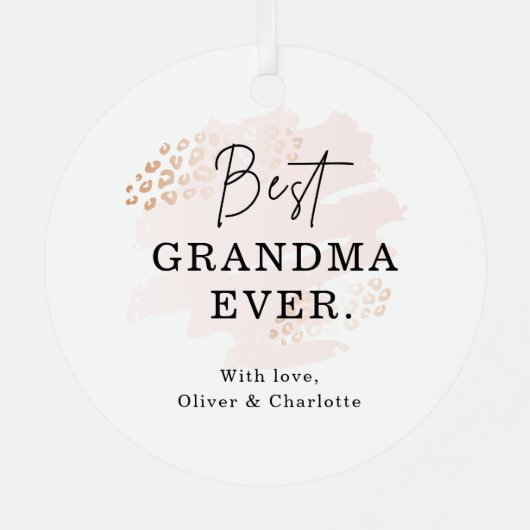 Herz Collage Ornament Aus Metall (Rückseite)