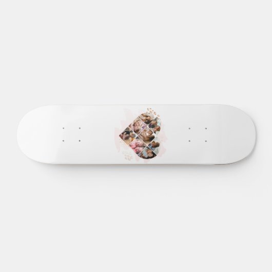 Herz Collage Skateboard (Horizontal)