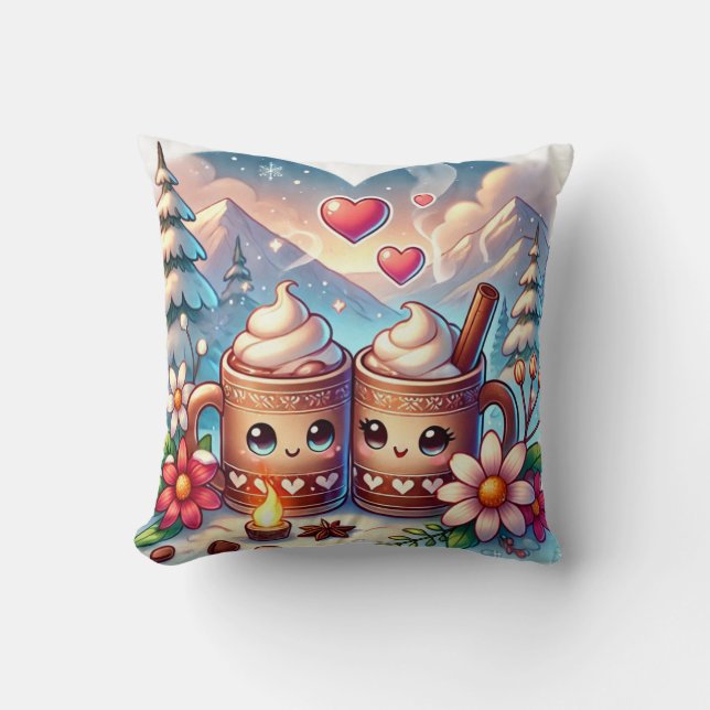 Herz Cosy Pillow Kissen (Vorderseite)