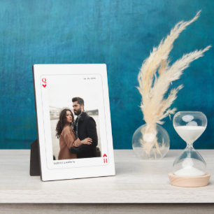 Herz   Couple Foto Plaque Fotoplatte