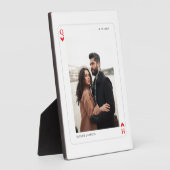 Herz | Couple Foto Plaque Fotoplatte (Seite)