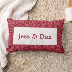 Herz Couple Lendenkissen