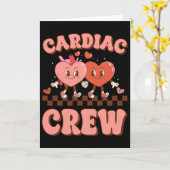 Herz Crew Herz Krankenschwester Echo Tech Valentin Karte (Gelbe Blume)