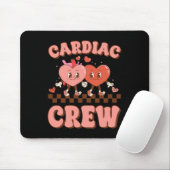 Herz Crew Herz Krankenschwester Echo Tech Valentin Mousepad (Mit Mouse)