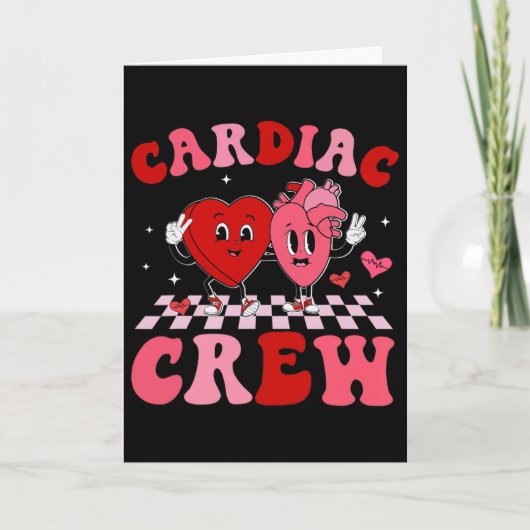 Herz Crew Valentine2  Karte (Vorderseite)