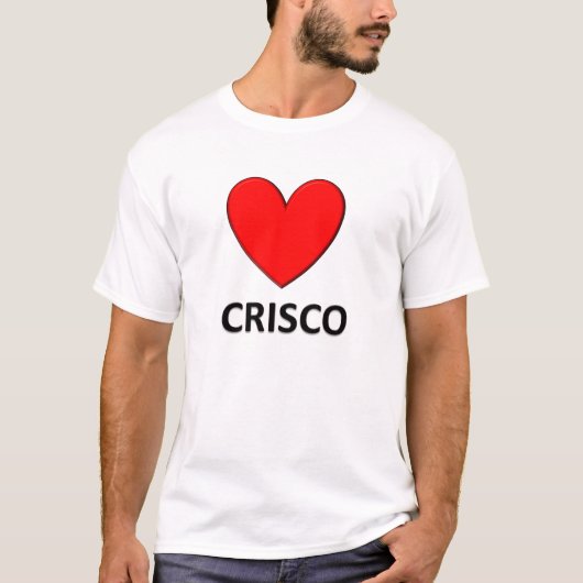 "Herz" Crisco T-Shirt (Vorderseite)