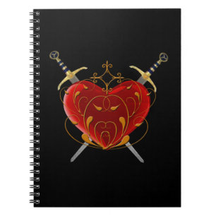 Herz & Daggers SpiralNotebook Notizblock
