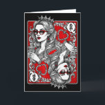 Herz Dame Spielkarte Kaffee Liebhaber Glücksspiel Karte<br><div class="desc">Herz Dame Spielkarte Kaffee Liebhaber Glücksspiel Valentinstag</div>