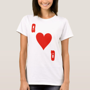 Herz-Dame T-Shirt