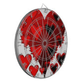 Herz Dartscheibe (Vorderseite Links)