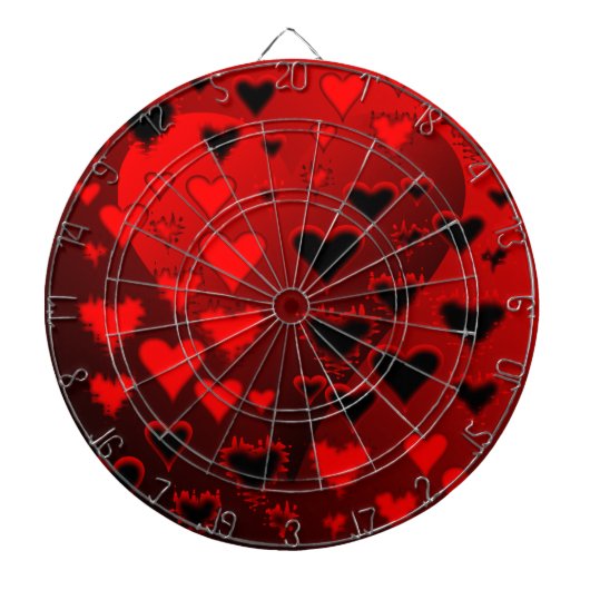 Herz Dartscheibe (vorne)