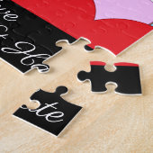 Herz, das eine Rede über Liebe hält: Puzzle (Seite)