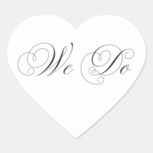 Herz, das wir aufklebern Herz-Aufkleber (Vorderseite)