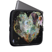 Herz deine Welt 2 Laptopschutzhülle (Vorne Rechts)