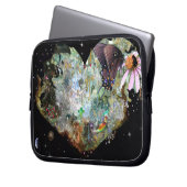 Herz deine Welt 2 Laptopschutzhülle (Vorderseite Links)