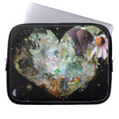 Herz deine Welt 2 Laptopschutzhülle (Vorderseite)
