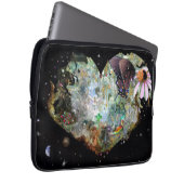 Herz deine Welt Laptopschutzhülle (Vorne Rechts)