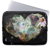 Herz deine Welt Laptopschutzhülle (Vorderseite)