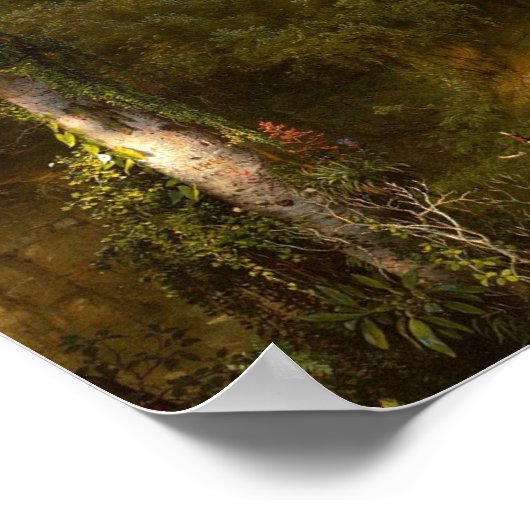 Herz der Anden 1859 Poster (Ecke)