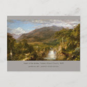 Herz der Anden Frederic Edwin Church Painting Postkarte (Vorderseite)