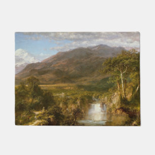 Herz der Anden (südamerikanische Landschaft) Fußmatte