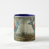 Herz der Blue Fawn Kaffee/Tee-Tasse Tasse (Zentrum)