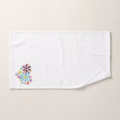 Herz der Blume Badhandtuch Set (Handtuch)