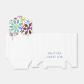 Herz der Blume Geschenkschachtel (Ungefaltet)
