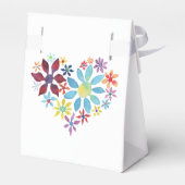 Herz der Blume Geschenkschachtel (Rückseite)