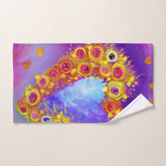 Herz der Blume Handtuch (Handtuch)