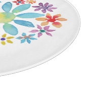 Herz der Blume Schneidebrett (Ecke)