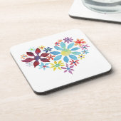 Herz der Blume Untersetzer (Linke Seite)