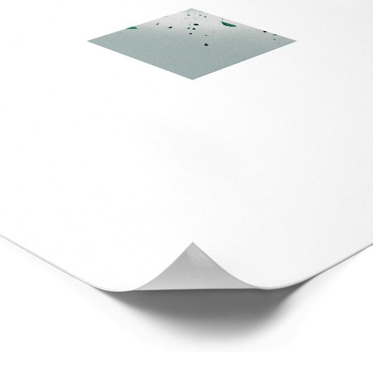 Herz der Blüten Poster (Ecke)