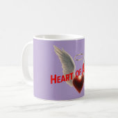 Herz der Engel! Tasse (Vorderseite Links)