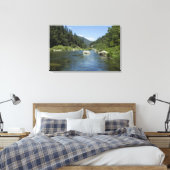 Herz der Feather River Triptychon Mauer Leinwanddruck (Insitu (Schlafzimmer))