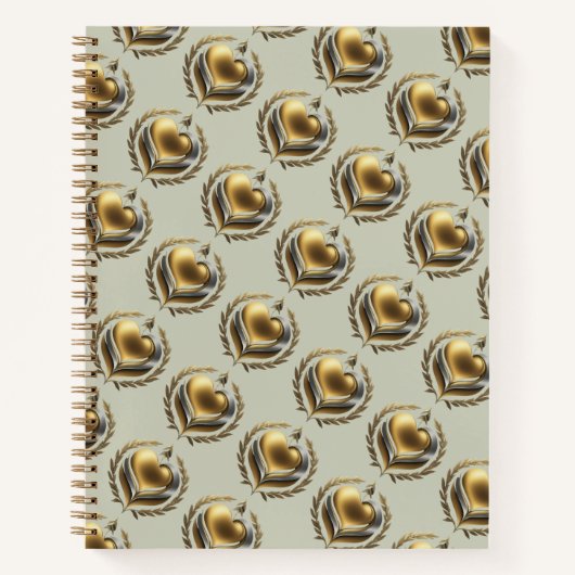 Herz der Freiheit Notizblock (Vorderseite)