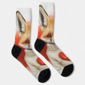 Herz der Füchsin Socken (Rechts)