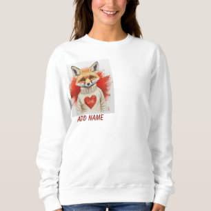 Herz der Füchsin Sweatshirt